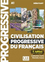 CIVILISATION PROGRESSIVE DU FRANÇAIS NIVEAU DEBUTANT LIVRE + CD