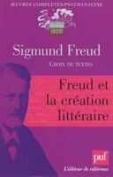 Freud et la création littéraire