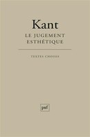 Jugement esthétique (Le)