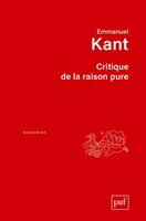 Critique de la raison pure [nouvelle édition]