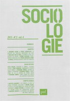 Revue Sociologie 2013, no 02