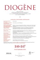 Revue Diogène, no 246-247