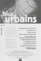 Revue Tous urbains 2014, no 01