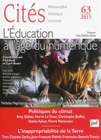 Revue Cités, no 63