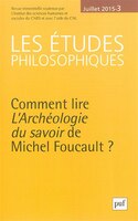 Etudes philosophiques 2015, no 03