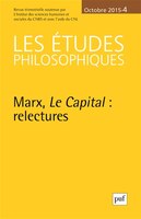 Etudes philosophiques 2015, no 04