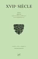 Revue XVIIe siècle, no 275