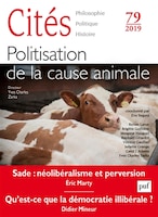 Revue Cités, no 79: Politisation de la cause animale