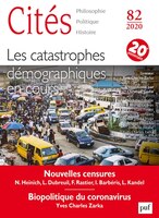Revue Cités, no 82: Catastrophes démographiques en cours (Les)