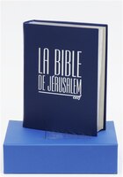 La Bible De Jerusalem- Cuir Bleu