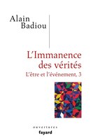 IMMANENCE DES VERITES