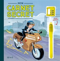 Mon carnet secret - Garçon 02 : Agent secret et moto