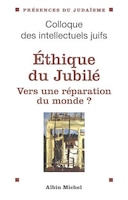 ETHIQUE DU JUBILE: VERS..REPARATION..