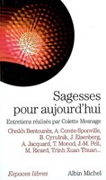 Sagesses pour aujourd'hui