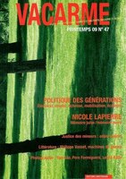 Revue Vacarme, no 47