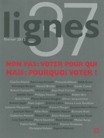 Revue Lignes, no 37