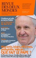 Revue des deux mondes, décembre 2018 - janvier 2019: Pape François (Le)