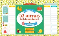 Bloc de menus à compléter Mémoniak 2021