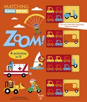 Zoom! Matching Game Book: 4 Activities In 1!