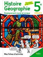 Histoire Géographie EMC 5e - Cycle 4 Mes fiches d'activités : no