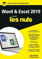 WORD ET EXCEL 2019 MEGAPOCHE POUR LES NULS