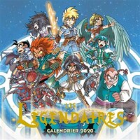 Legendaires -calendrier 2020 -les