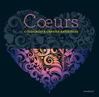 Livre à gratter coeurs