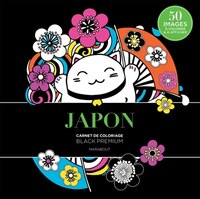 Japon: Carnet de coloriage Black Premium