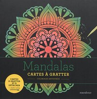 Mandalas -cartes a gratter
