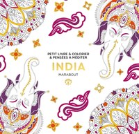 Inde: Petit livre à colorier et pensées à méditer