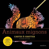 Animaux mignons - cartes a gratter