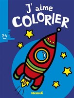 J'AIME COLORIER 2/4 ANS (FUSEE)