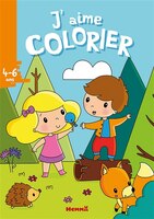 J'AIME COLORIER 4/6 ANS (FORET-RENARD)