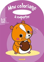 MON COLORIAGE A EMPORTER 3/5 ANS(HAMSTER