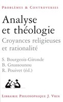 Analyse et théologie: Croyances religieuses et rationalité