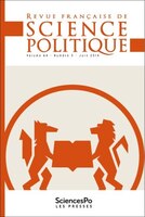 Revue française de science politique, v. 70, no 03-04, juin-août 2020: Varia