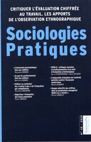 Sociologies pratiques 40, 2020