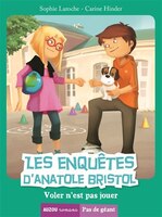 Les enquêtes d'Anatole Bristol tome 3 Voler n'est pas jouer