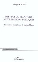 Des public-relations aux relations publi
