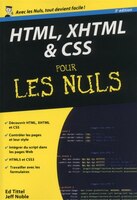 HTML XHTML &CSS pour les nuls poche 3e ed.