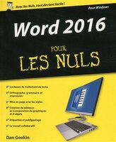 Word 2016 pour les nuls
