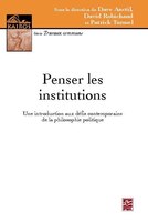 Penser les institutions