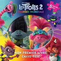 Les Trolls 2 Tournée mondiale Livre casse-tête