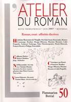 Revue l'Atelier du roman, no 50