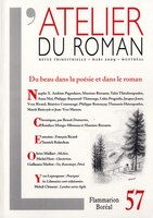 Revue l'Atelier du roman, no 57