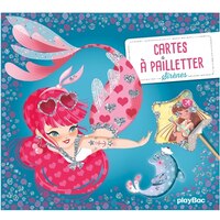 Pochette - Cartes à pailleter: Sirènes