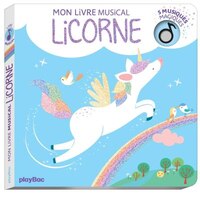 Mon livre musical licorne