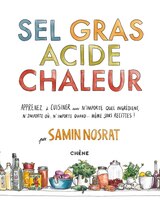 SEL GRAS ACIDE CHALEUR : APPRENEZ À CUISINER AVEC N'IMPORTE QUEL INGRÉDIENT, N'IMPORTE OÙ, N'IMPORTE QUAND... MÊME SANS RECETTES !