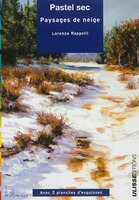 Pastel sec : Paysages de neige
