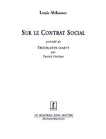 Sur le contrat social